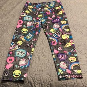 Justice crop leggings